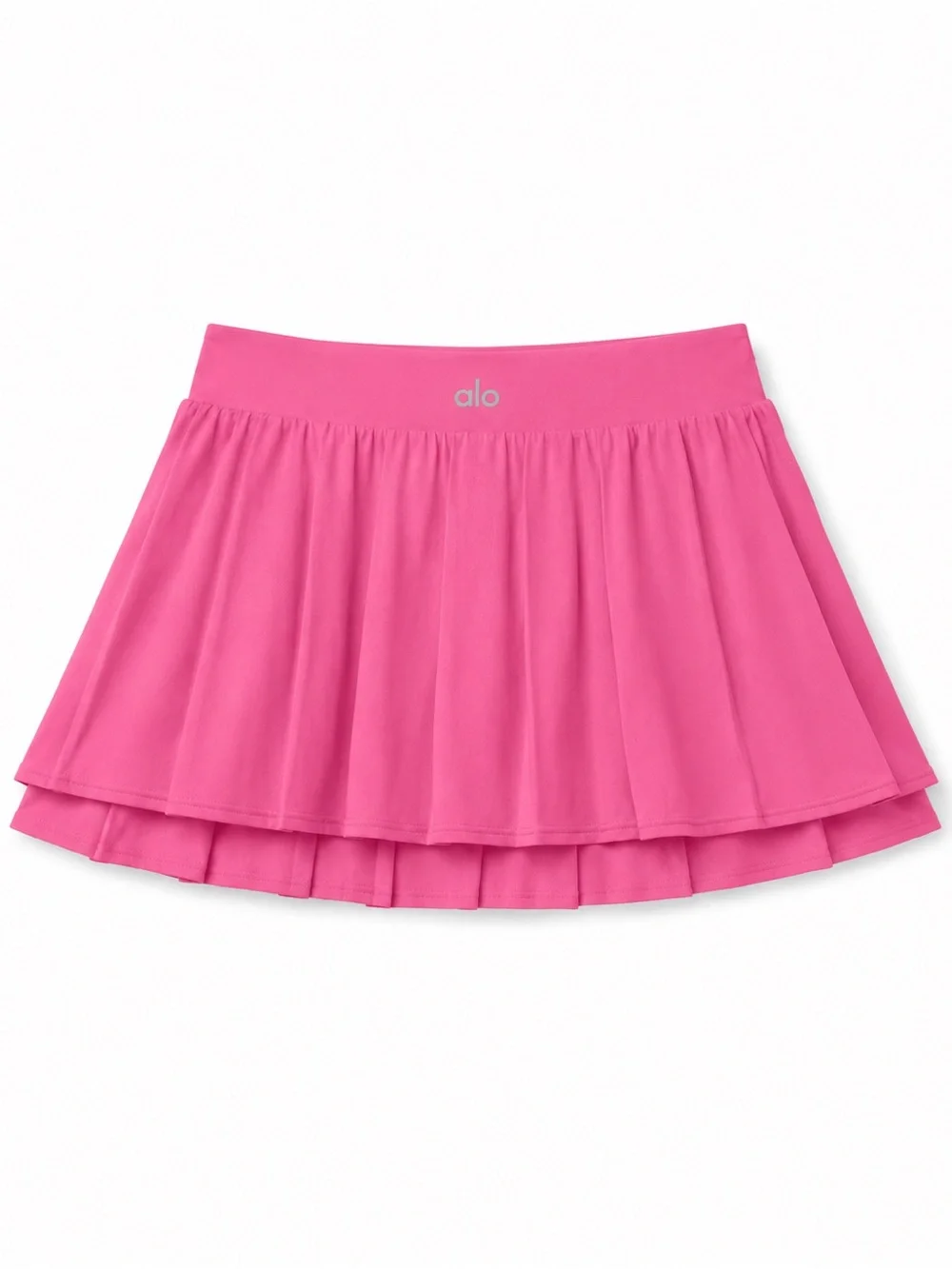 NWT Alo Yoga Double or Nothing Tennis Skirt Paradise Pink S